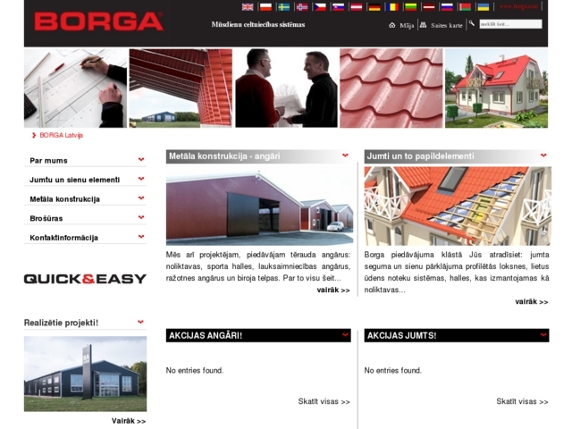 Borgalita filiāle Latvijā, 